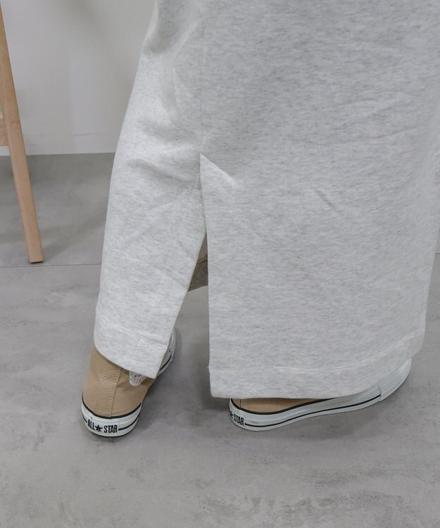 AMERICAN HOLIC ハーフＺＩＰ裏毛ワンピース Oatmeal