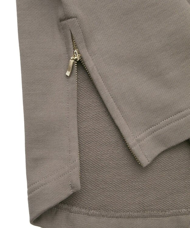 AMERICAN HOLIC サイドZIPスウェットプルオーバー Mocha