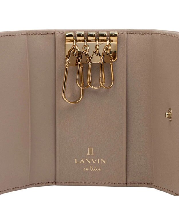 LANVIN en Bleu リュクサンブール キーケース オールドローズ
