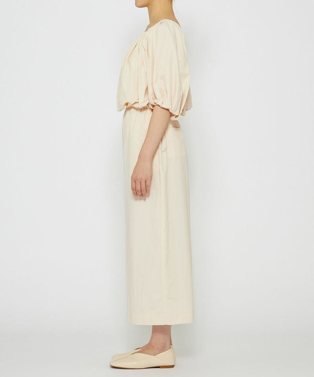 uncrave 【撥水・洗濯機洗い可】ライトプルーフナイロン ワンピース（uncrave WHITE） エクリュ