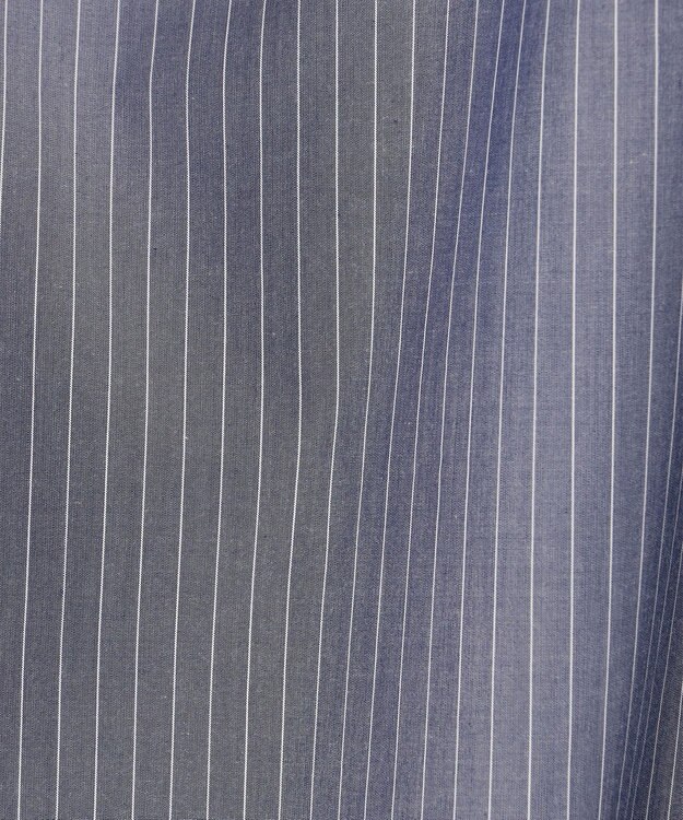 ANY 【UVカット/吸水速乾/抗菌防臭】エニィファンクション ノースリーブブラウス ネイビーストライプ