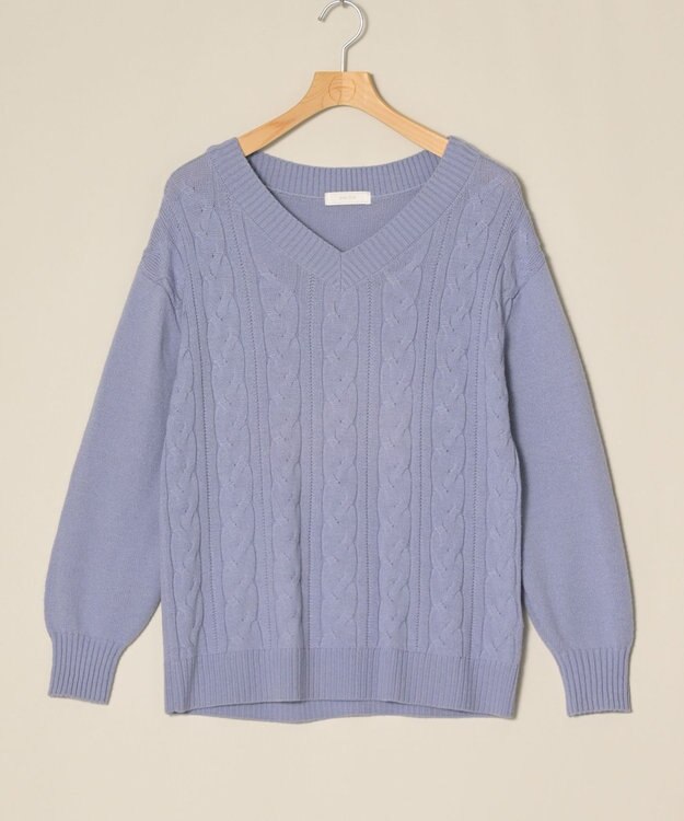 ONWARD Reuse Park 【any SiS】ニット秋冬 ブルー