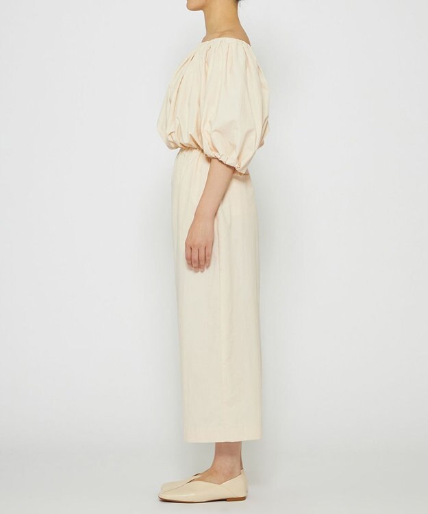 uncrave 【撥水・洗濯機洗い可】ライトプルーフナイロン ワンピース（uncrave WHITE） エクリュ