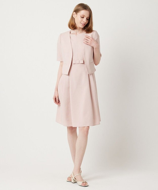 TOCCA 【洗える】BECOMING LADY ジャケット ピンク系