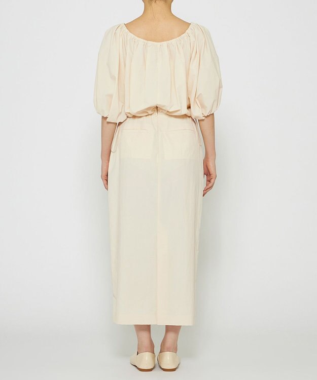 uncrave 【撥水・洗濯機洗い可】ライトプルーフナイロン ワンピース（uncrave WHITE） エクリュ