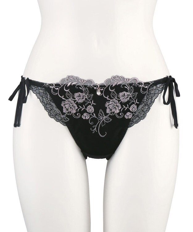 San-ai Resort（三愛水着楽園） エレガントコレクション2404ヒモショーツ  【northerly】 ブラック