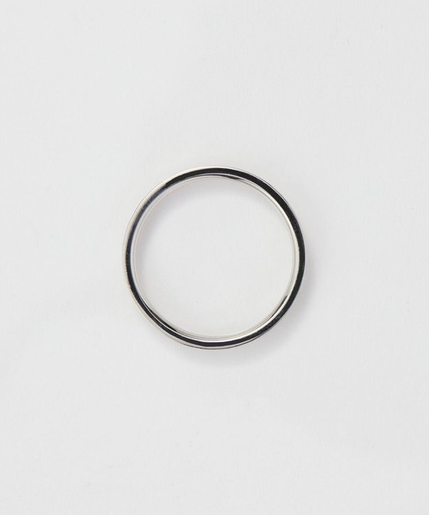 Phoebe 【金属アレルギー対応】メタルリーフカットリング　シルバー　9号/11号/16号/19号　サージカルステンレス シルバー