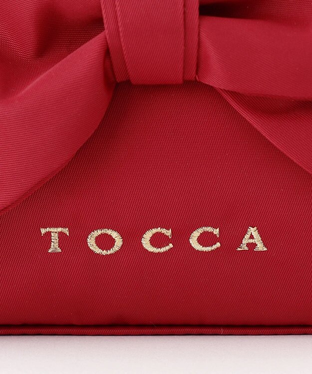 TOCCA RIBBON KNOT POUCH ポーチ 【新色】ワイン系