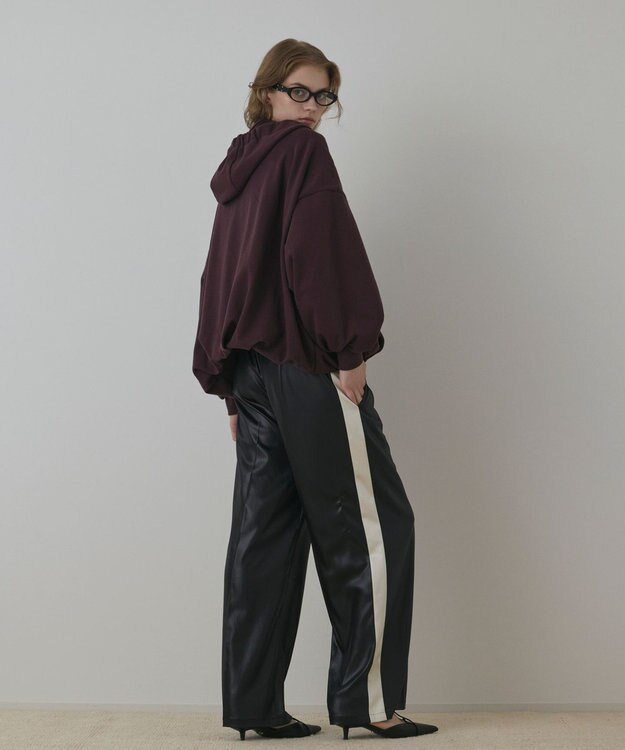 GRACE CONTINENTAL バル－ン裏毛パ－カ－ ブラウン