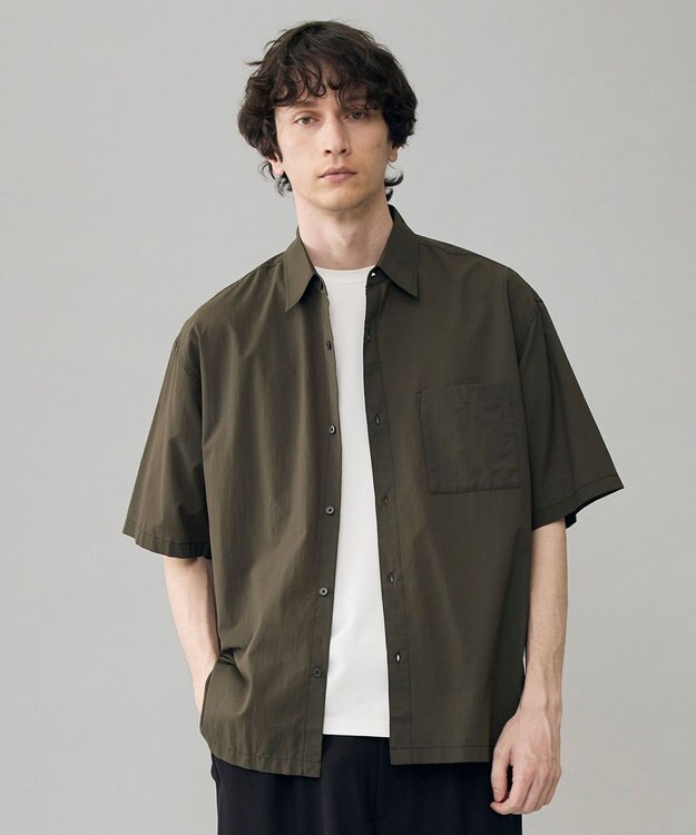 UNFILO MENS FINE MOVE Light シャツ カーキ