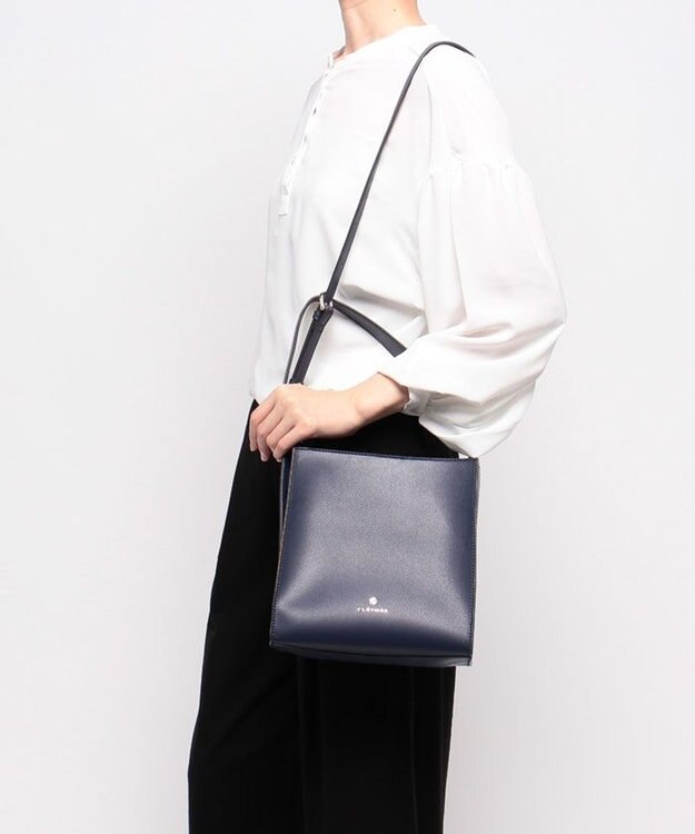 CLATHAS モス 2wayショルダーバッグ（ポシェット付き） ダークブルー