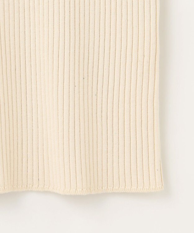 組曲 【前後着用・手洗い可】ELENAスパンコール襟デザイン ニット アイボリー系