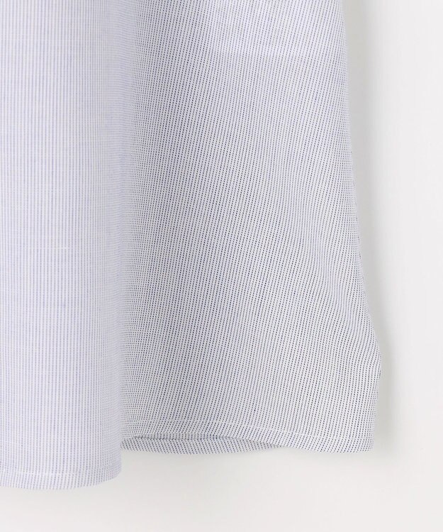 組曲 L 【先行予約】ニューリヨセルシャーティング フロントフリルブラウス ベビーブルー系