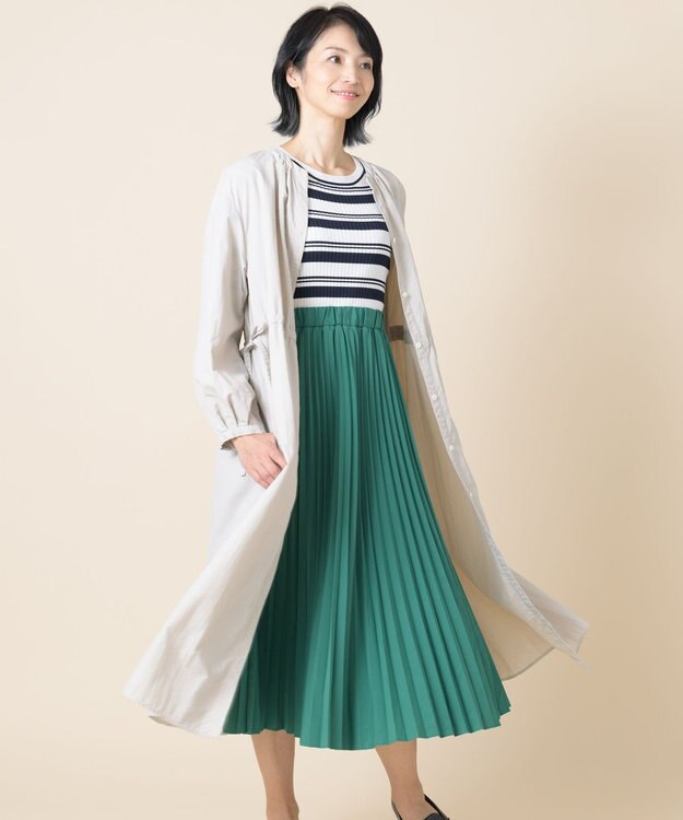 ONWARD Reuse Park 【自由区】ワンピース春夏 ベージュ