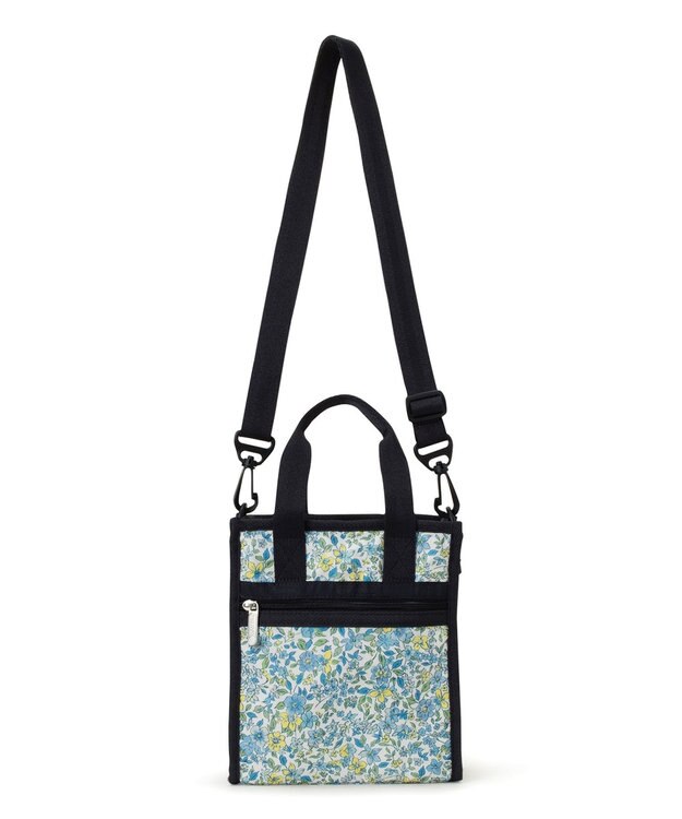 LeSportsac MINI N/S TOTE/タペストリーフラワーブルー タペストリーフラワーブルー