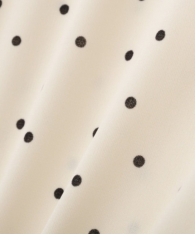 Green Parks 【優秀ブラウス】マルチ機能バックデザインブラウス Dot