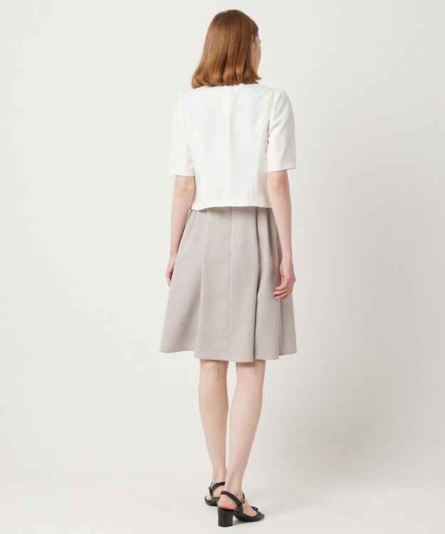 TOCCA 【洗える】BECOMING LADY ジャケット オフ系