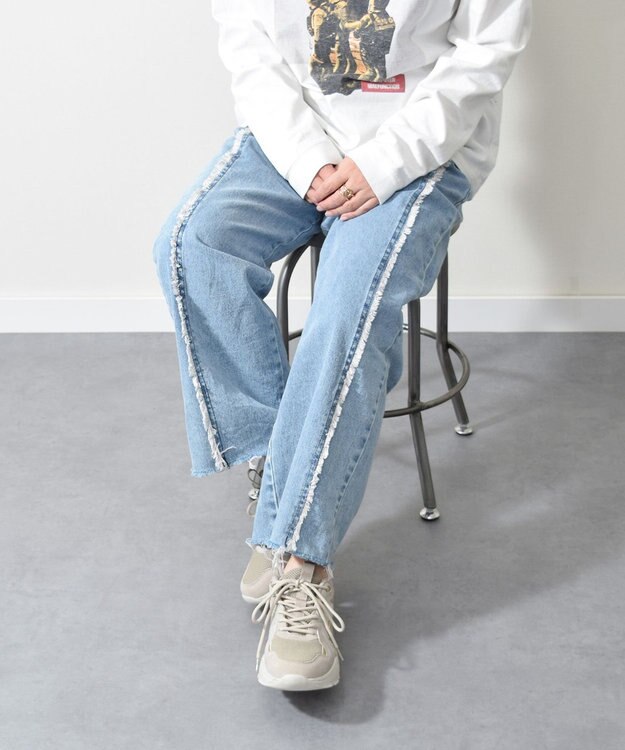 Bridget Birkin 【VINCULUM】スエードコンビ厚底スニーカー グレー