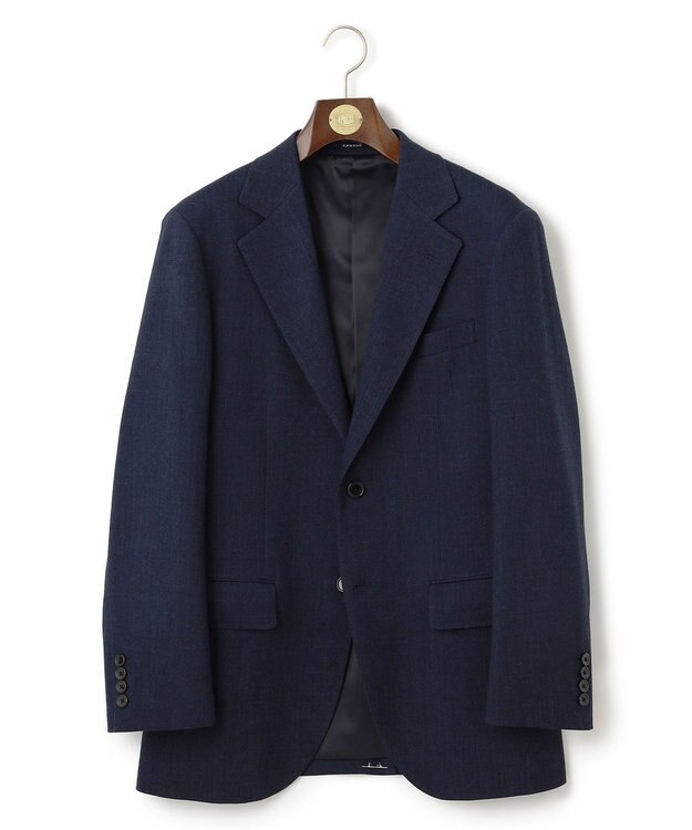 J.PRESS MEN  【J.PRESS MOVING / セットアップ対応】ジャージライク ジャケット/総裏 ネイビー系