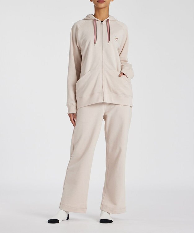 Paul Smith スワールハート フーデッドパーカ ライトベージュ