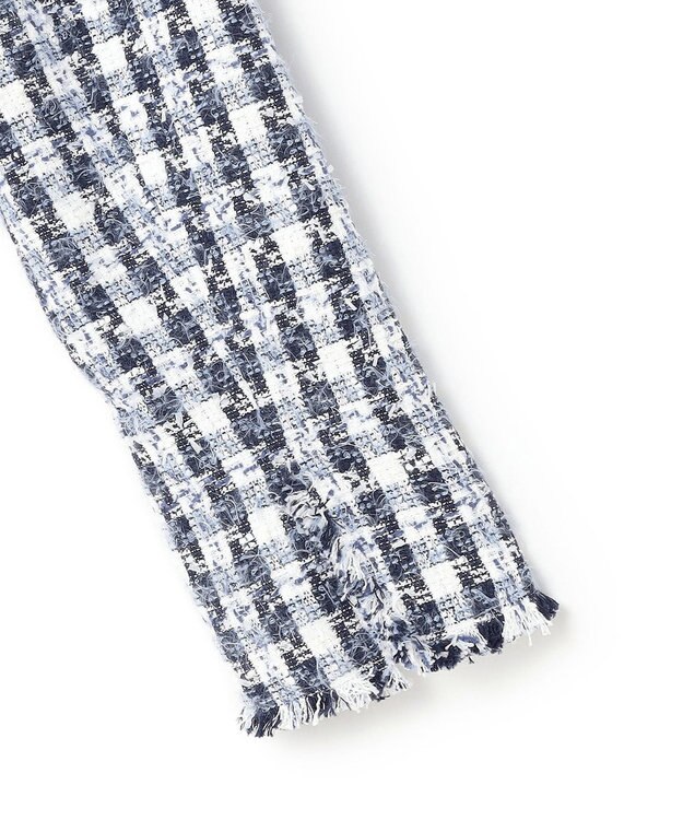 BEIGE， BERYL / ファンシーツイードダブルジャケット Navy Mix