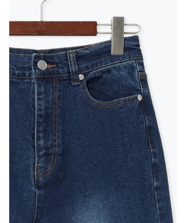 Te chichi ストレートデニムパンツ ブルー