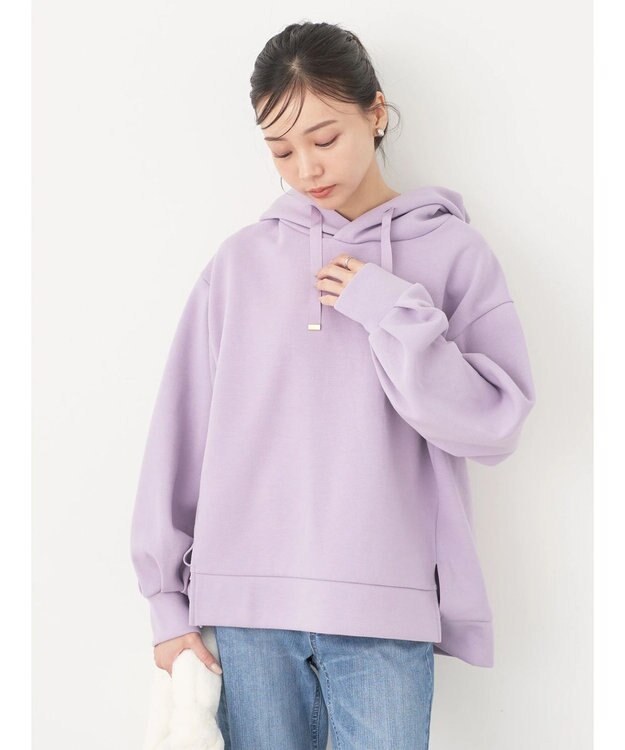 earth music&ecology ダンボールパーカー Lavender