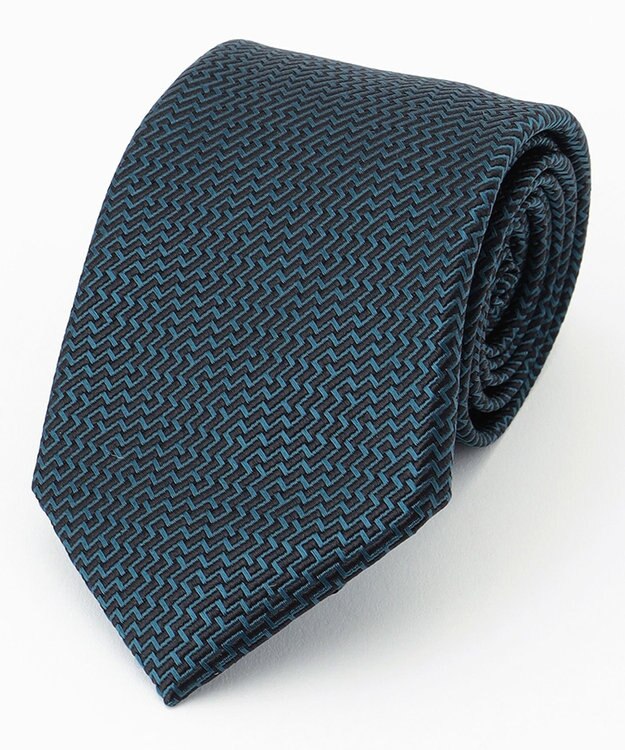 JOSEPH HOMME シャドーライトニング　ネクタイ グリーン系