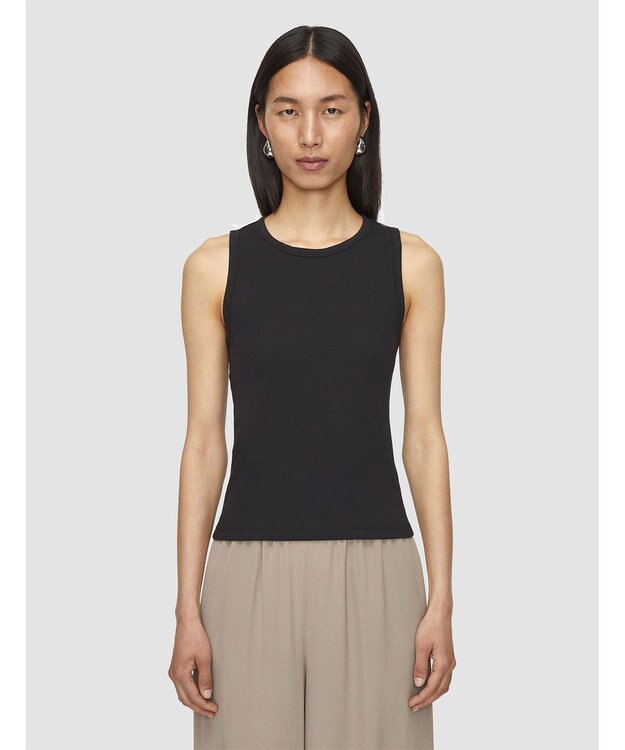 JOSEPH 【洗える】ジャージーリブ　タンクトップ Black