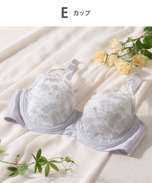 Wing フルカップブラ　肌あたりがやさしい　ウイング／ワコール　NB2703 グレー