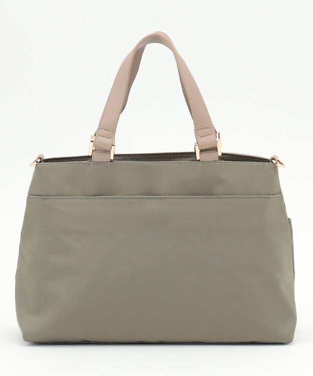 LA BAGAGERIE コンビ2WAYトートバッグ Sサイズ グレー
