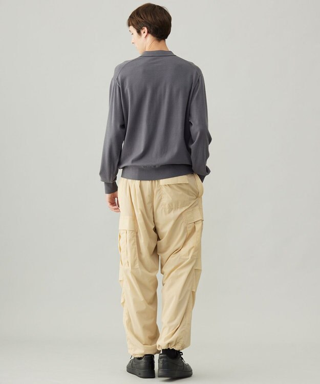 UNFILO MENS 【男女兼用】ウォーム ライトムーブ カーゴパンツ イエロー ベージュ