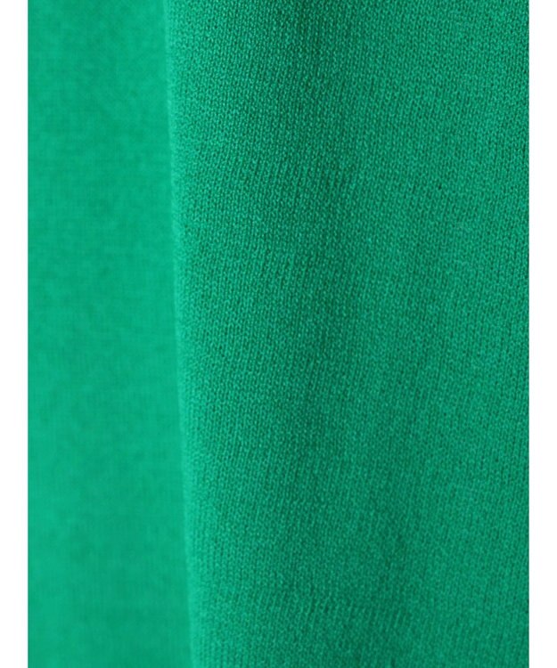 CRAFT STANDARD BOUTIQUE UVカット/接触冷感/洗える/ 半袖ニットプルオーバー Green