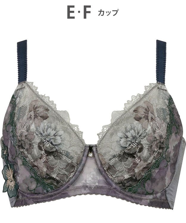 Wing ブラジャー 小さく見せるブラ Wing Lesiage 脇すっきり 背中すっきり 【2900シリーズ】 ブラ PB2901 ウイング／ワコール ダークブラウン