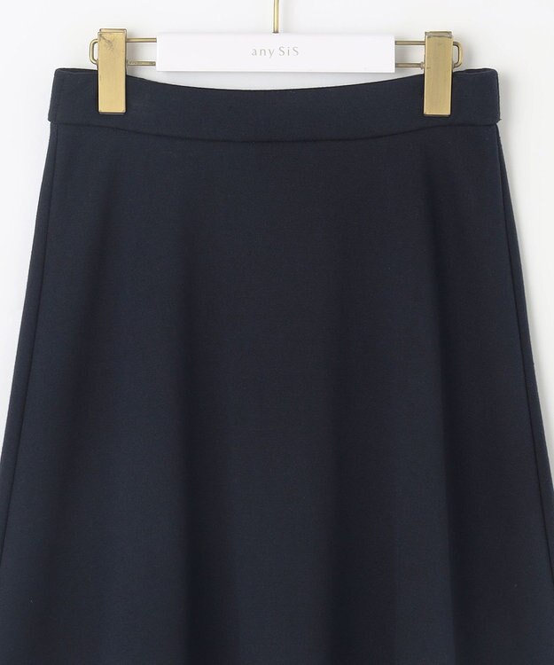 ANY SIS 【WEB・一部店舗限定】カットジャカード襟付き2WAY セットアップ ネイビー系