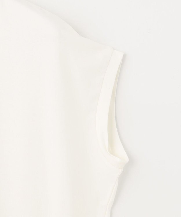 UNFILO 【Oggi 6月号掲載】BEAUTY FORM フレンチスリーブTシャツ ホワイト