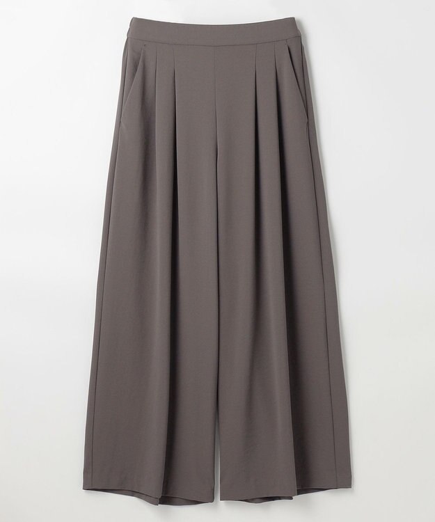 ANY L 【新色追加/吸水速乾/イージーケア/UVカット/接触冷感】さらさらDRYパンツ ダークブラウン