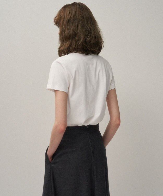 ATON DRY COTTON JERSEY | コンパクトＴシャツ WHITE