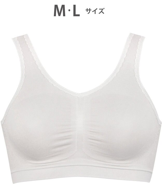 Wing ノンワイヤーブラ　【ナイトアップブラ】　寝るとき用ブラ　夜のバストケア　ウイング／ワコール　KB3507 シェルベージュ