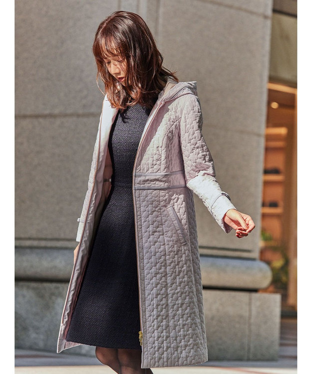 LAURA キルティングロングコート TOCCA ファッション通販 【公式通販】オンワード・クローゼット