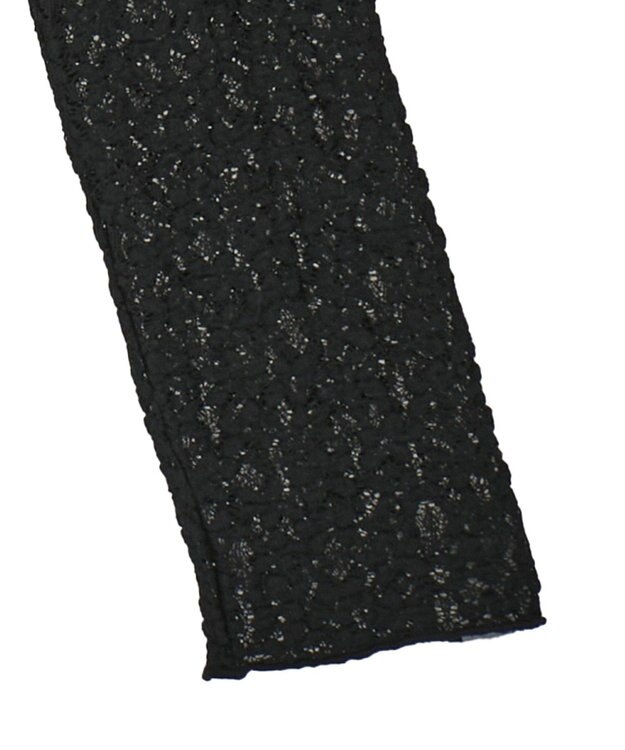 Green Parks カットレースシャツプルオーバー Black