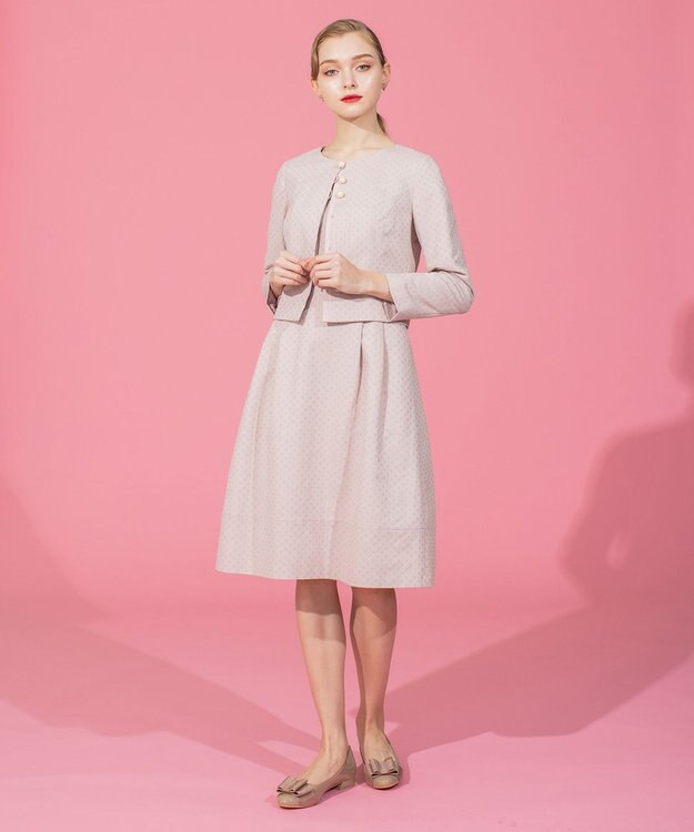 TOCCA 【消臭＆洗える】FIORE ドレス ピンク系