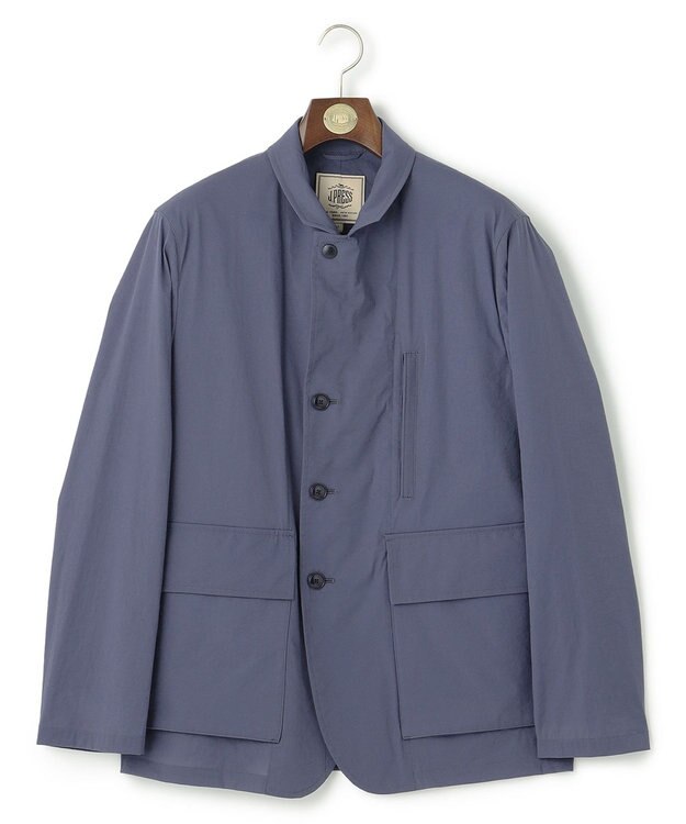 J.PRESS MEN 【MECHANICAL】【ハイパワーストレッチ / 撥水】ドライビングジャケットブルゾン ダルブルー系