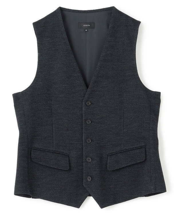 JOSEPH HOMME ドビージャーシー　ジレ ネイビー系