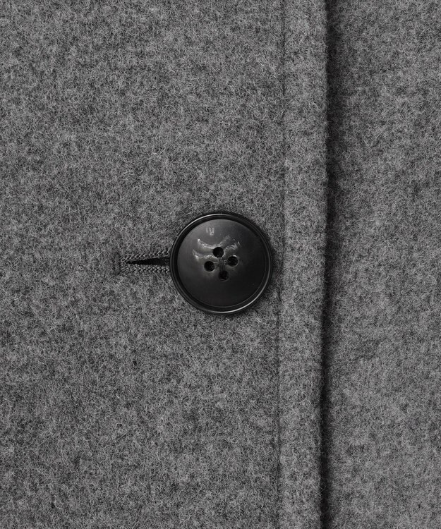 uncrave 【撥水】プルーフ メルトン スタンドネック コート（uncrave STANDARD） トップグレー