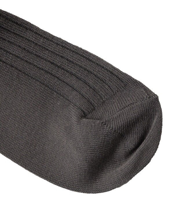 WEGO リボンリブハイソックス グレー