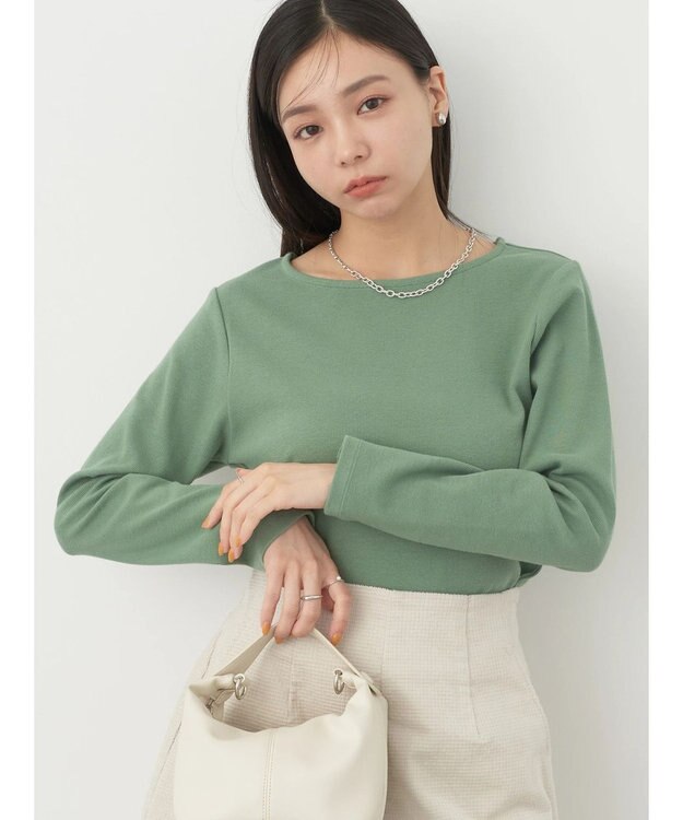 earth music&ecology 細リブＴＥＥ Green