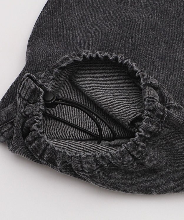 WEGO ローライズバギーフレアデニムパンツ デニムブラックソノタ