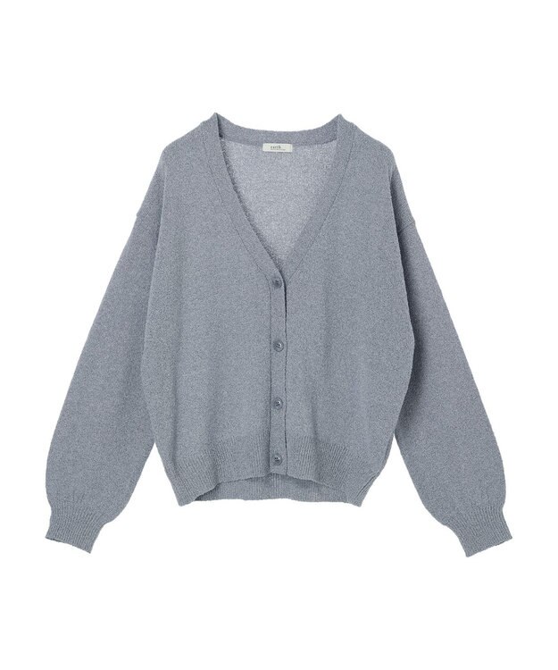 earth music&ecology ブークレＶネックカーディガン Blue