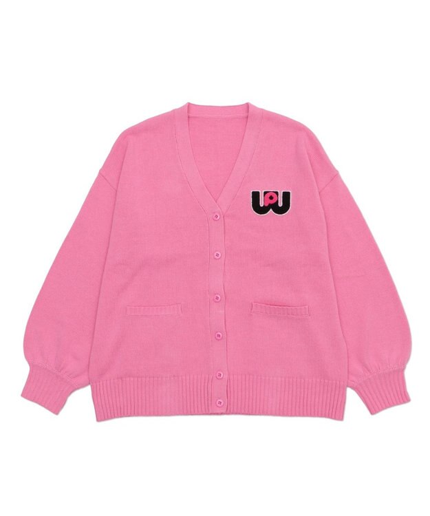 WEGO 【SCHOOLITEM】ワールドペガサスコラボカーディガン Sピンク